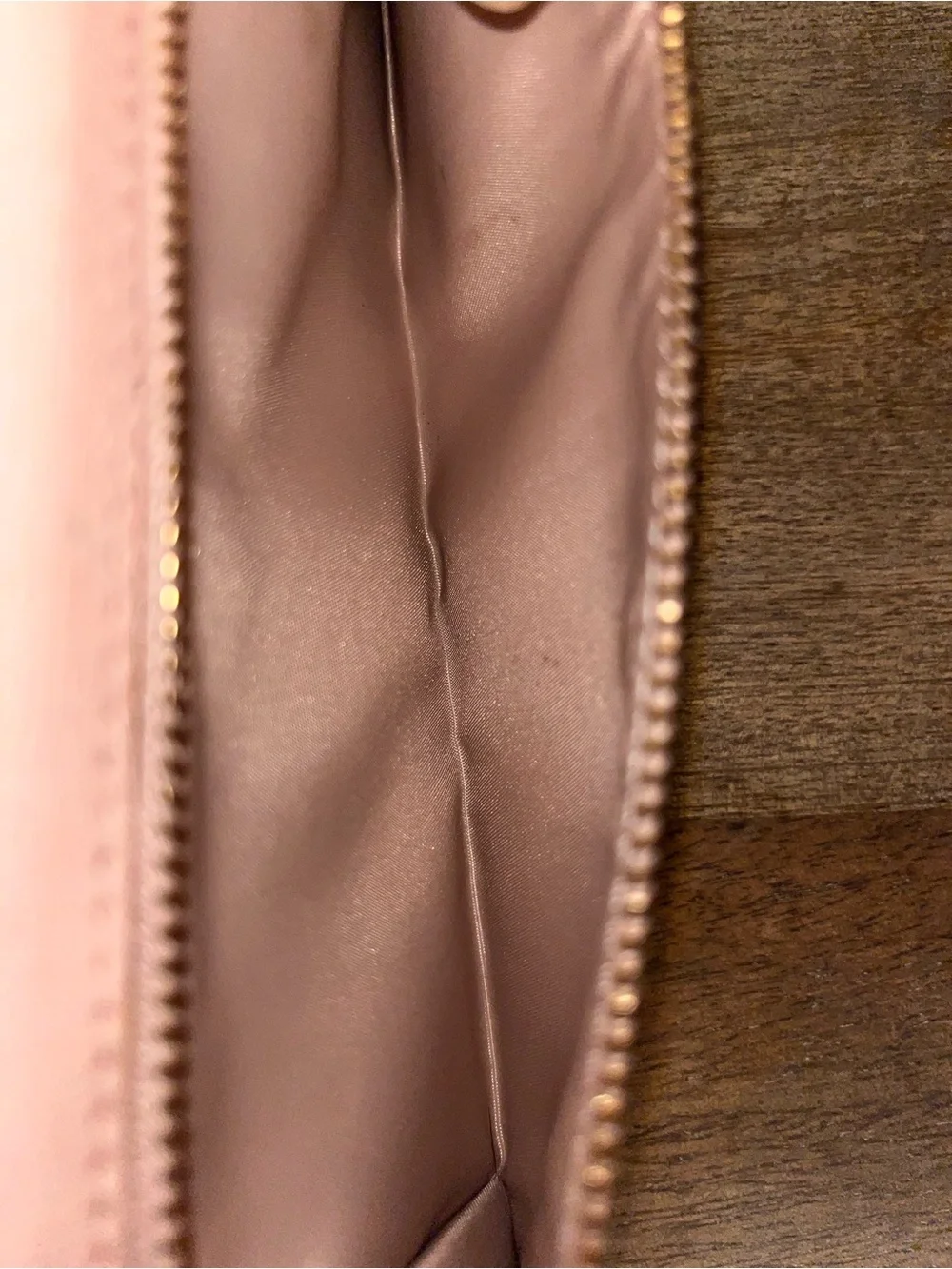 Coach Pink Slim Bifold Wallet with Zip Coin Pocket